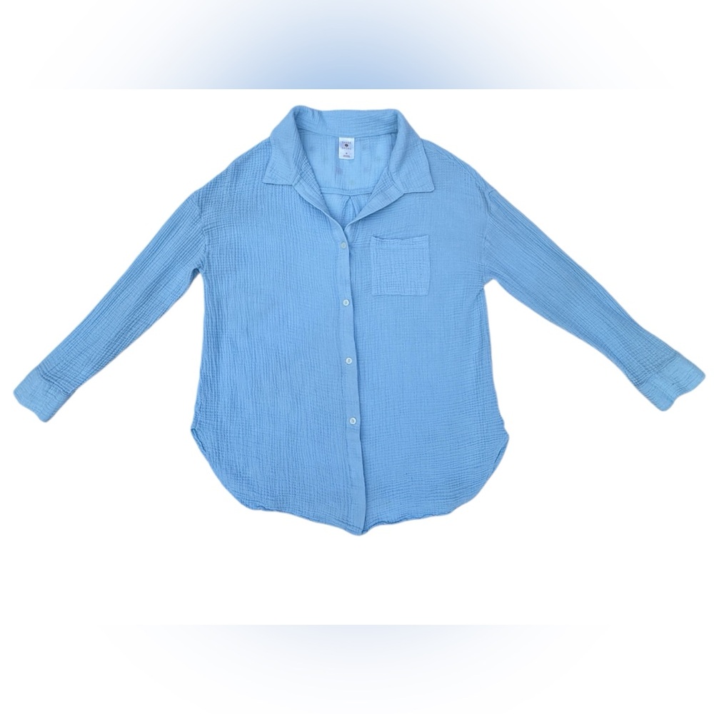 Shade & Shore Button Down Shirt Size Medium